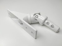 Prechodka pre kľuku 55° - biela