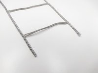 Rebríček 50 mm strieborný