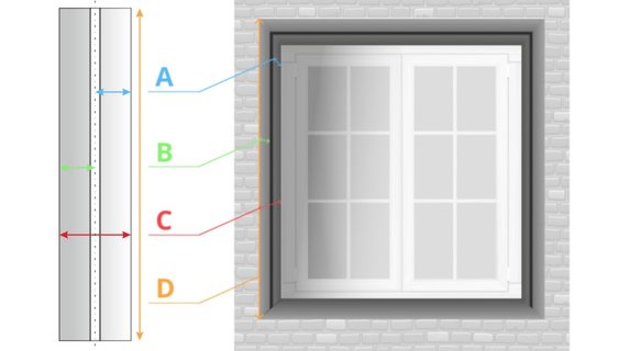 Zatepľovací polystyrén s U-profilom
