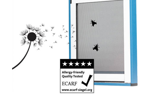 Novinka pre alergikov - protipeľová sieťovina pre siete proti hmyzu