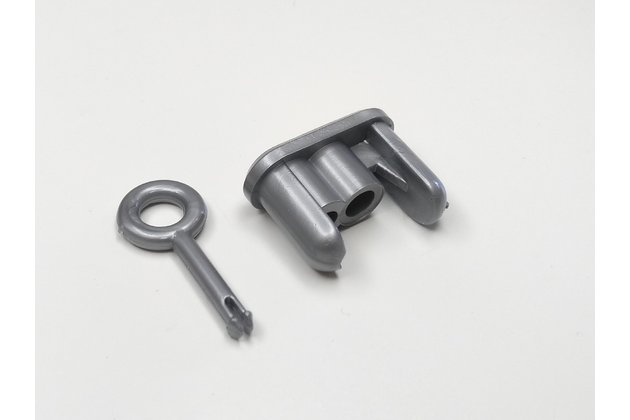 Koncovka spodného profilu Ksystem - strieborná