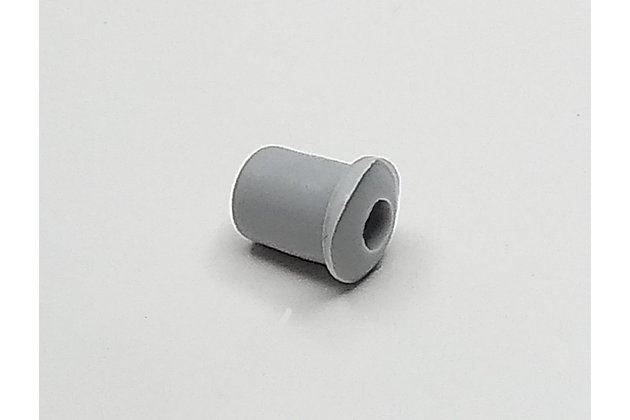 Gombík strieborný pre spodný profil Basic Design