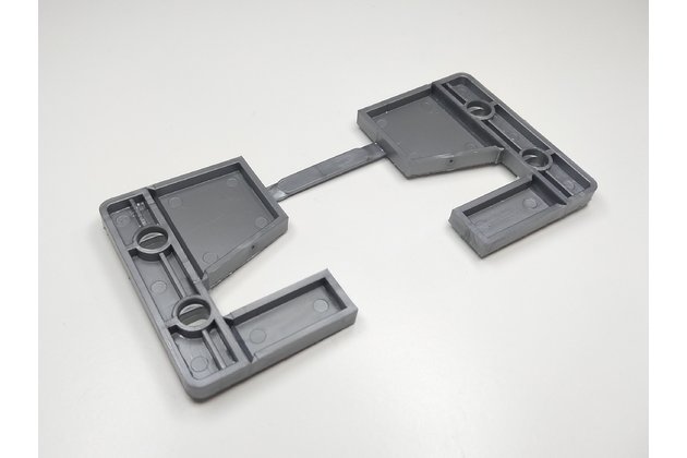 Sada - dištančná podložka (5 párov) strieborná