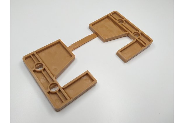 Sada - dištančná podložka (5 párov) svetlohnedá