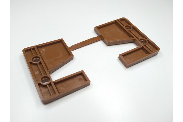 Sada - dištančná podložka (5 párov) RAL 8003