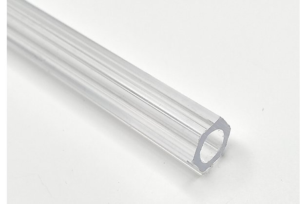 PVC tyčovina 3 m - transparentná