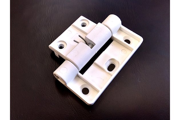 Biely pánt dverovej siete pre montáž do ostenia