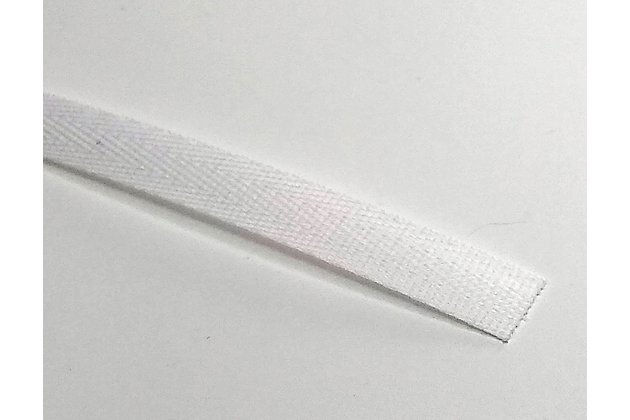 Biela textilná páska