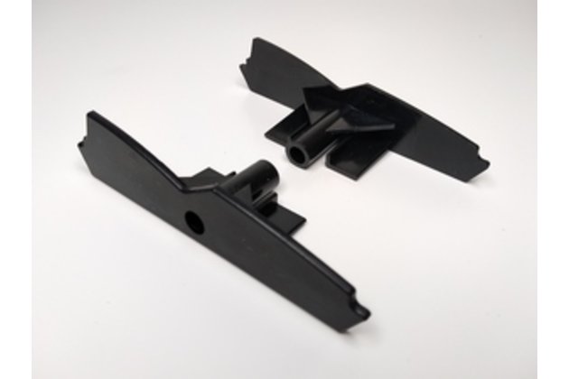 Koncovka spodného profilu pre vonkajšie žalúzie Z-90 čierna