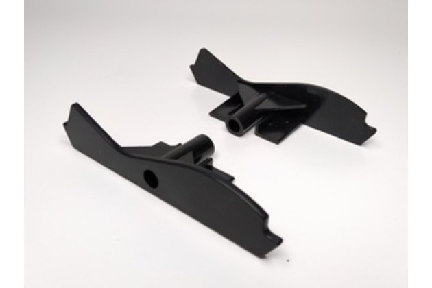 Koncovka spodného profilu pre vonkajšie žalúzie S-90 čierna