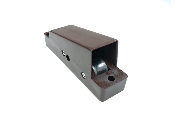 Vývod ovládacej šnúry pre exteriérové žalúzie - hnedý