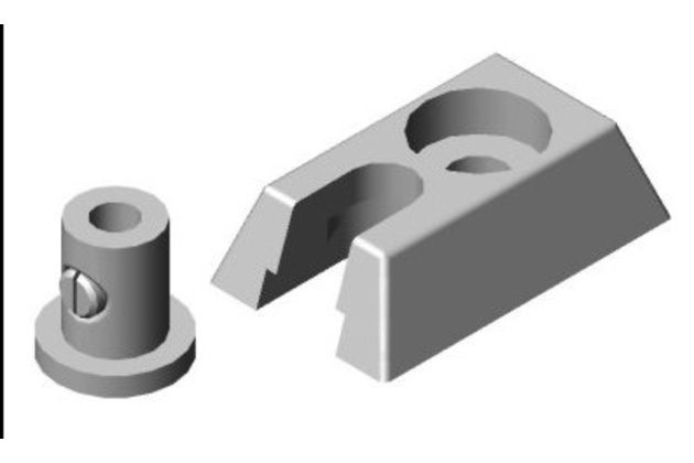 Náhradné diely pre interiérové žalúzie - bočná fixácia silónu