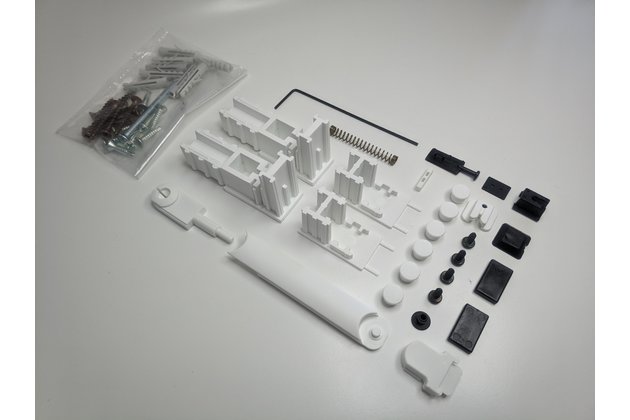 Sada plastov pre plisované okenné siete IPOS 22 biela Sada plastov pre plisované okenné siete IPOS 22 biela