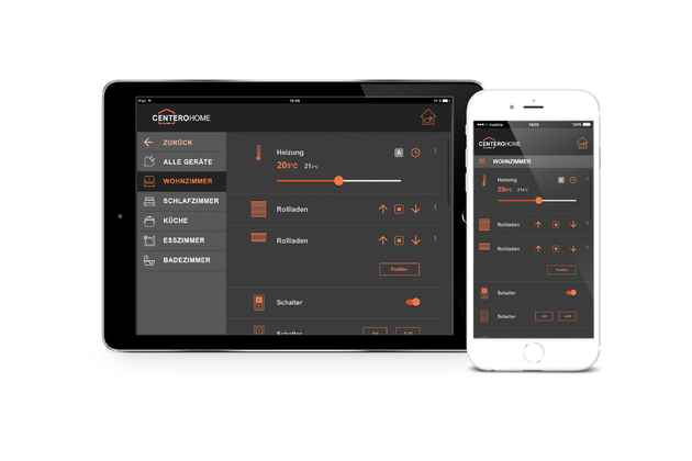 Centero Home - aplikácia