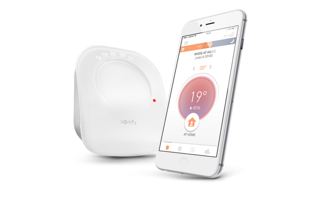 Somfy Termostat pre automatizáciu vykurovania domácnosti
