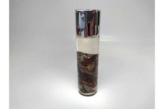 Dekoratívne závažie oválne s výplňou s mušličkami